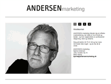 Tablet Screenshot of andersen-marketing.dk